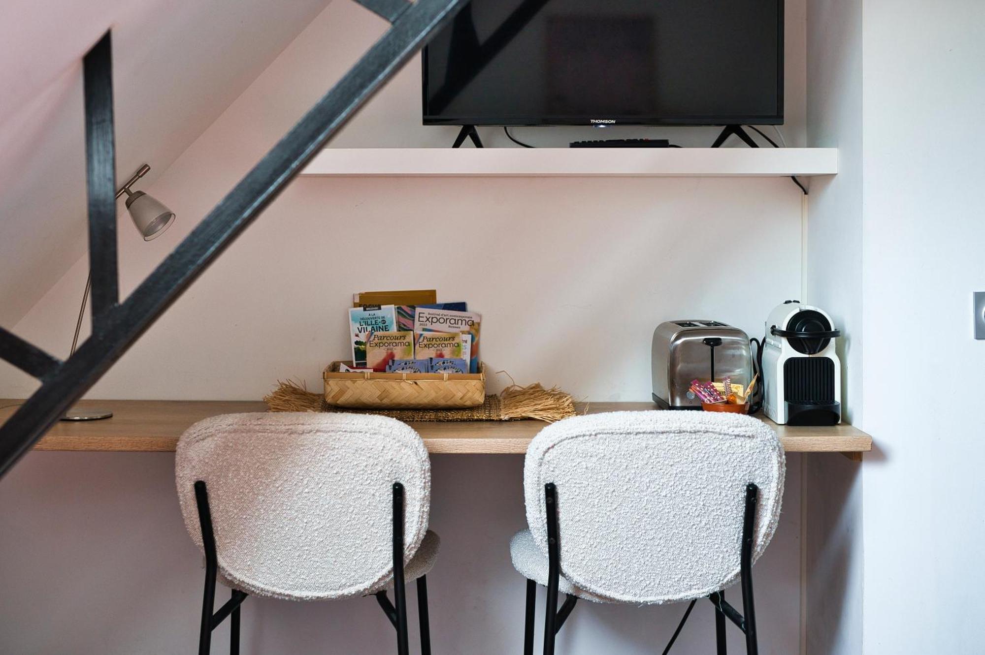 Charmant Studio A Deux Pas De La Gare - Le Nichoir Rennes Ngoại thất bức ảnh