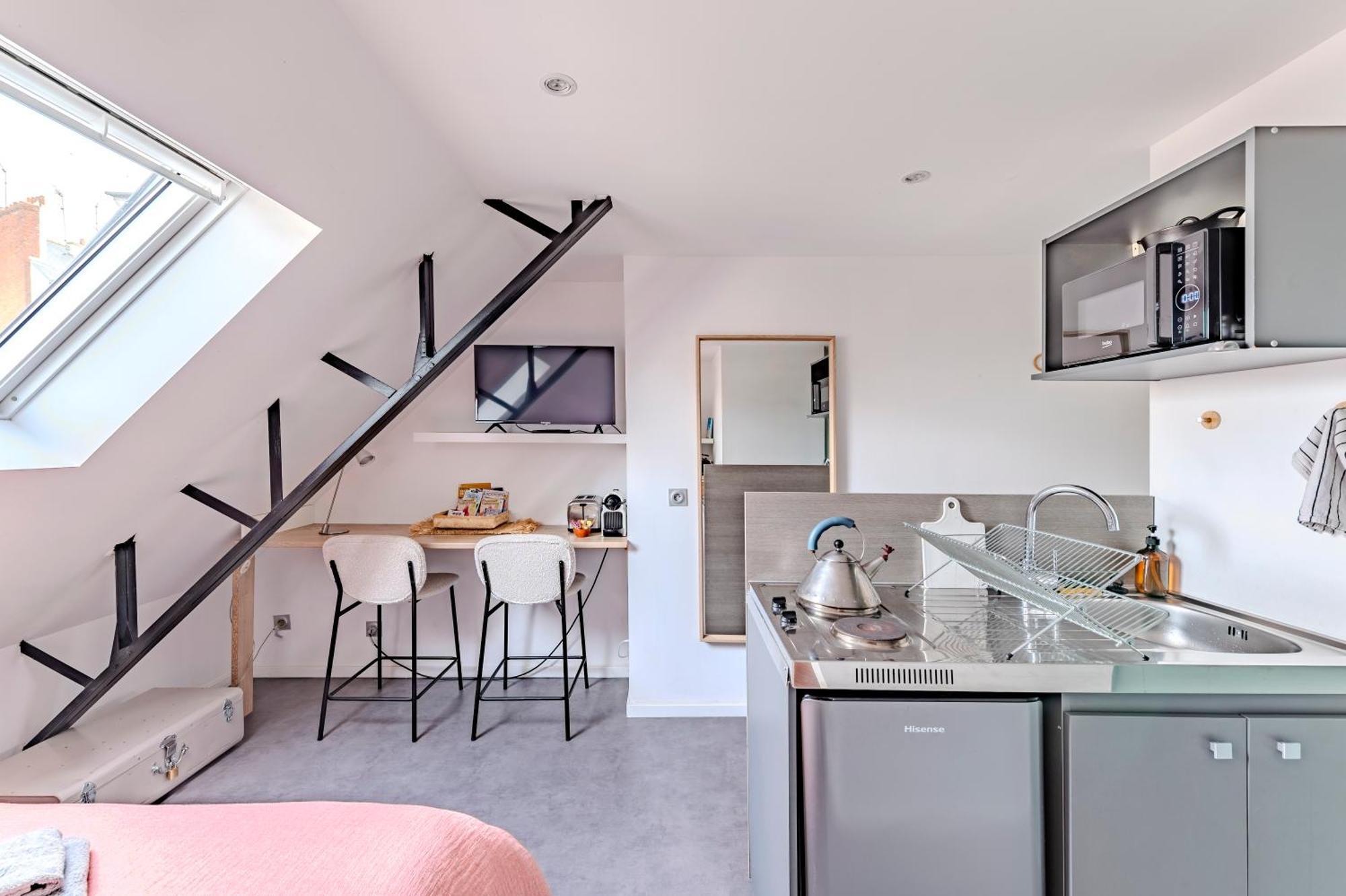 Charmant Studio A Deux Pas De La Gare - Le Nichoir Rennes Ngoại thất bức ảnh